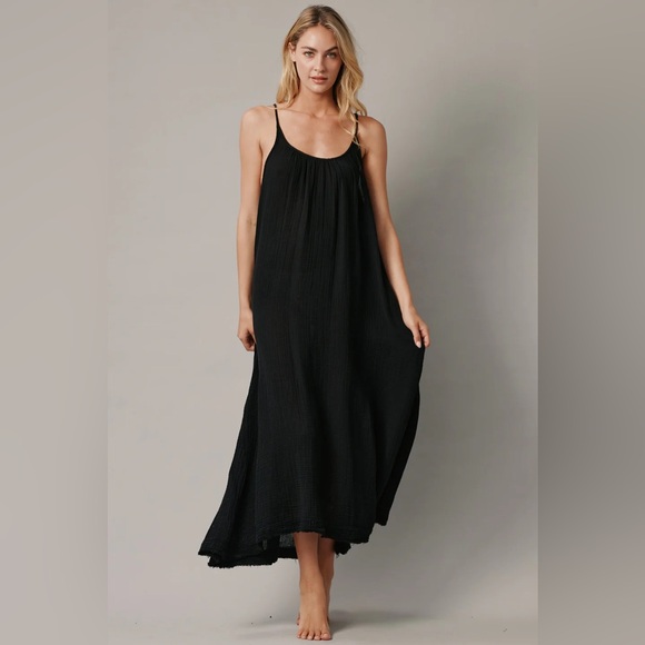 9SEED Tulum Low Back Maxi Dress - O/S - Picture 1 of 7